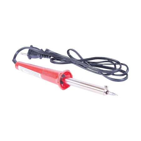 Vortex 11.5 in. 25 watts Iron Corded Soldering, Red VO3307943